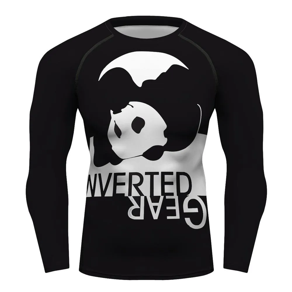 Wrestling Panda Training Rash Guard